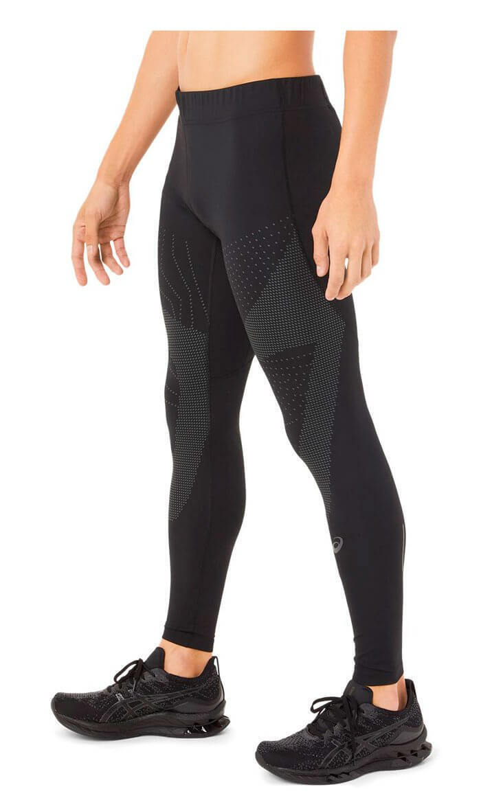 Мужские беговые тайтсы Asics Road Balance Tight черные (Распродажа) - 2