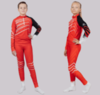 Детский и подростковый лыжный гоночный костюм Nordski Jr Pro red-black - 1