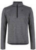 Утепленная беговая рубашка Noname Trail Shirt 22 UX унисекс серый меланж - 1