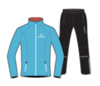 Nordski Premium Run костюм для бега женский Blue-Black - 1