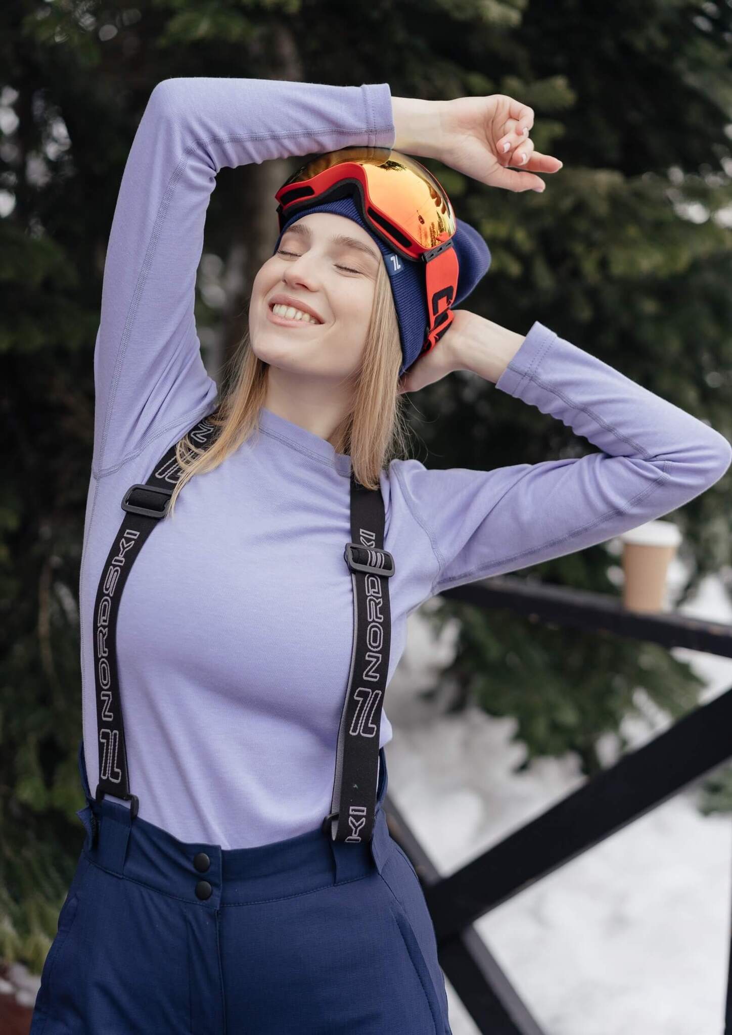 Женский комплект термобелья Nordski Soft lavender - 9