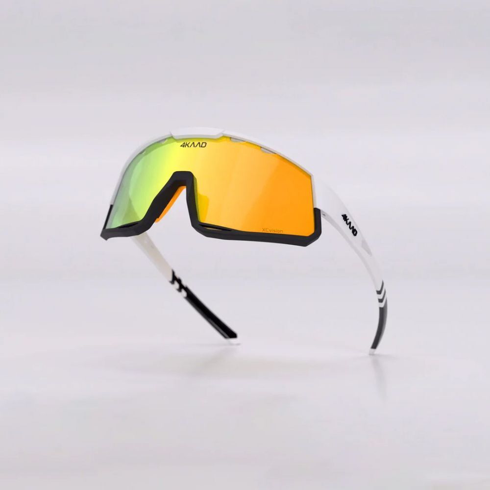 Спортивные гоночные очки 4KAAD Mirador white-black - 2