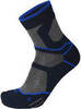 Спортивные носки средней высоты Mico Extra Dry Trek синие-серые - 1