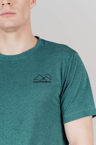 Мужская спортивная футболка Nordski Move alpine green
