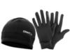 Комплект шапка +перчатки Craft Run Winter Thermal - 1