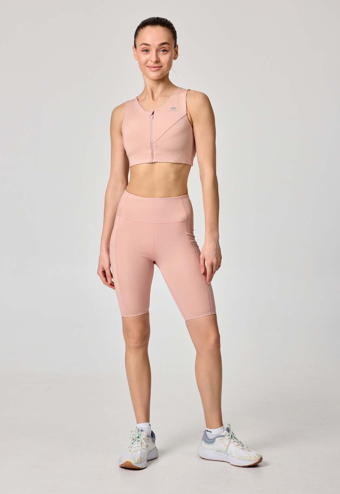 Женский спортивный топ-бра Nordski Pro Energy soft pink - 9