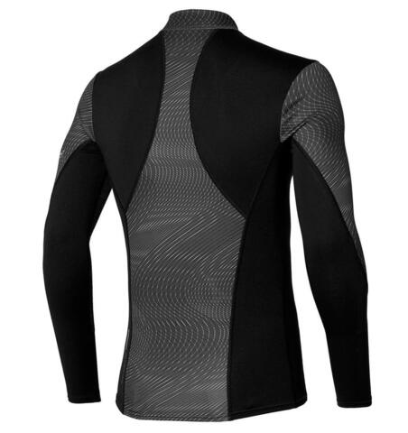 Mizuno Virtual Body G3 HZ термобелье рубашка мужская черная-серая