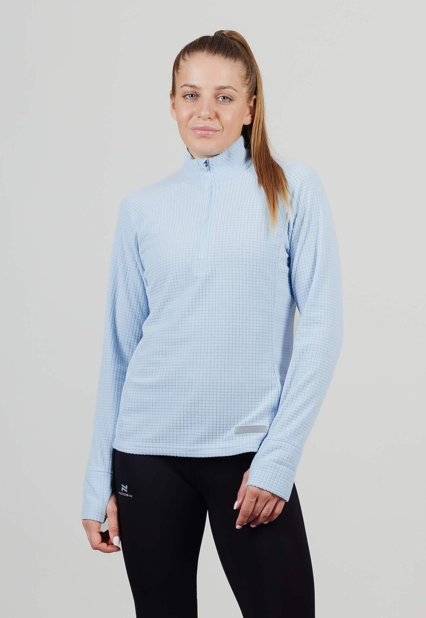 Женский спортивный лонгслив Nordski Pro Energy sky