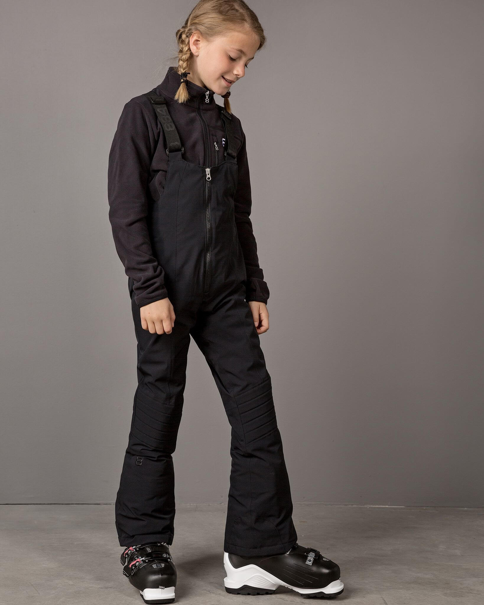 8848 Altitude Adrienne Chella горнолыжный костюм детский red-black - 4