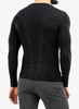 Термобелье мужское Brubeck Comfort Wool рубашка черная - 2