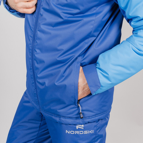 Зимний лыжный костюм мужской Nordski Premium Sport true blue