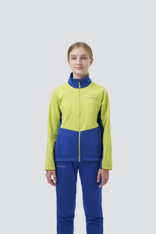 Детский тренировочный лыжный костюм Nordski Jr. Advance true blue-lime