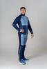 Мужской утепленный лыжный костюм Noname Hybrid 23 blue-light blue - 2