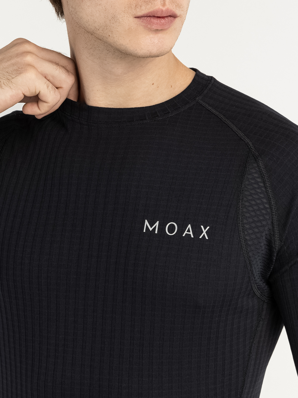 Мужской комплект спортивного термобелья Moax Active Pro черный - 6