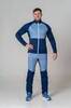 Мужской утепленный лыжный костюм Noname Hybrid 23 blue-light blue - 1