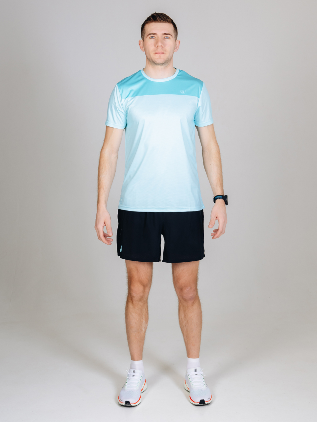 Мужская спортивная футболка Noname Waft Plus Tee T-Shirt 26 mint - 7