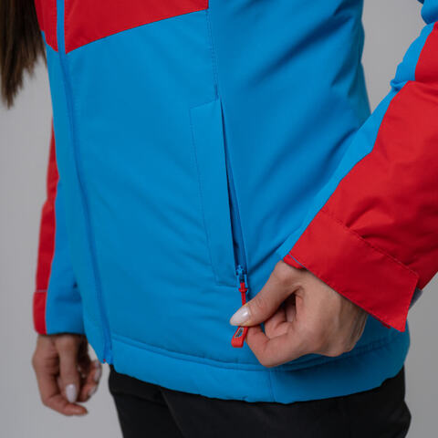 Nordski Montana утепленная куртка женская red-blue