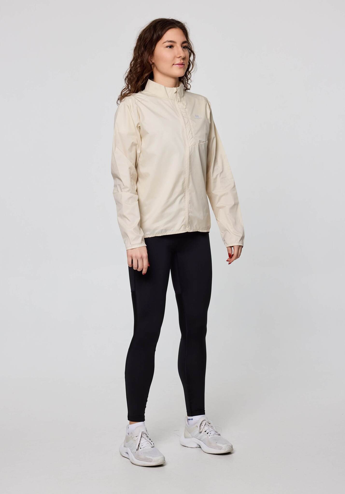 Женская спортивная ветровка Nordski Upcast beige - 12