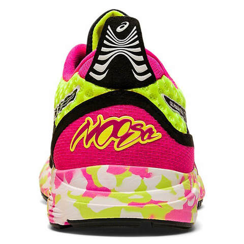 Asics Gel Noosa Tri 12 кроссовки для бега женские розовые-желтые