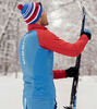 Nordski Premium лыжная куртка мужская синяя-красная - 2