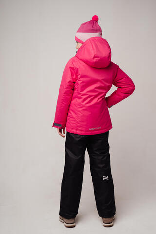 Детский утепленный лыжный костюм Nordski Jr Motion raspberry