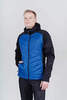 Мужской костюм для бега зимой Nordski Hybrid Hood Pro blue - 5