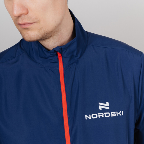 Nordski Motion костюм для бега мужской Navy/Red