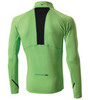 Mizuno Warmalite Top рубашка на молнии мужская зеленая - 2