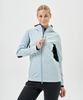 Женская тренировочная куртка с капюшоном Nordski Pro Tour Hood aqua-black - 2