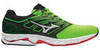Mizuno Wave Shadow кроссовки для бега мужские черные-зеленые - 1