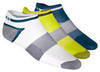 Комплект носков Asics 3ppk Lyte Sock белые-синие-желтые - 1