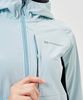 Женская тренировочная куртка с капюшоном Nordski Pro Tour Hood aqua-black - 10