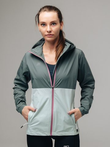 Женская ветрозащитная куртка Noname Icon Tech Jacket WOS teal green-mint
