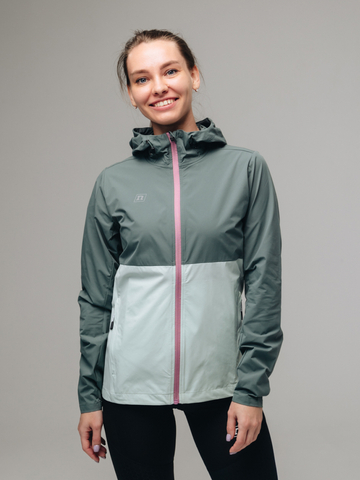 Женская ветрозащитная куртка Noname Icon Tech Jacket WOS teal green-mint