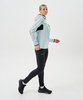 Женская тренировочная куртка с капюшоном Nordski Pro Tour Hood aqua-black - 16
