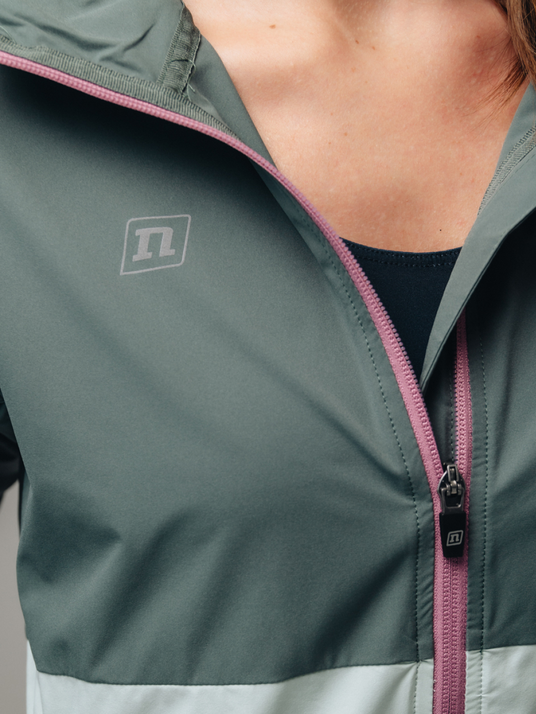 Женская ветрозащитная куртка Noname Icon Tech Jacket WOS teal green-mint - 6