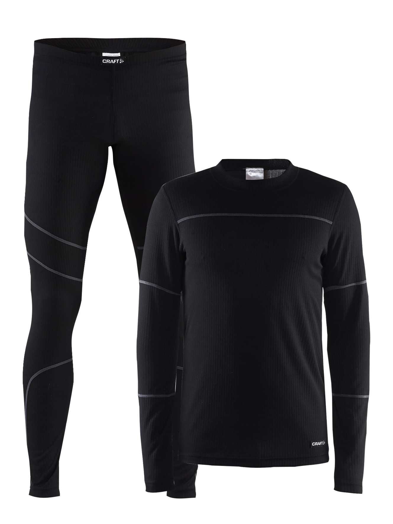 Уцененный Craft Baselayer комплект термобелья мужской черный