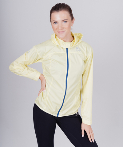 Женская куртка для бега Nordski Pro light yellow