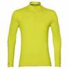 Беговая рубашка мужская Asics LS 1/2 Zip Jersey желтая - 1