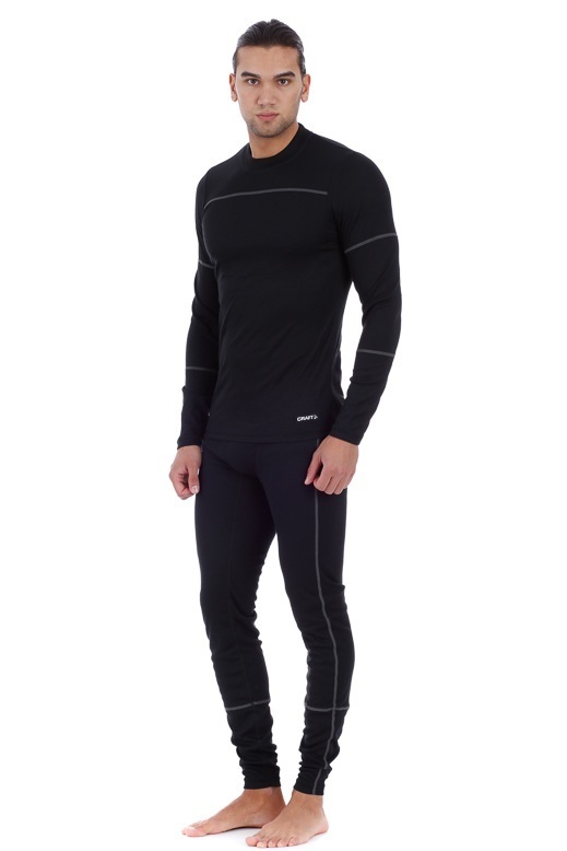 Уцененный Craft Baselayer комплект термобелья мужской черный - 4