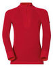 Odlo Warm детское термобелье рубашка на молнии red - 1