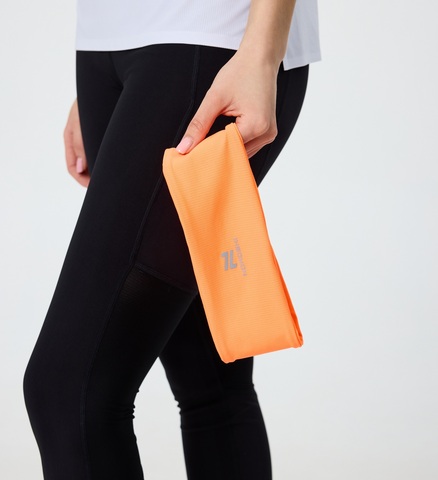 Повязка на голову беговая Nordski Run neon orange