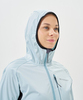 Женская тренировочная куртка с капюшоном Nordski Pro Tour Hood aqua-black - 8