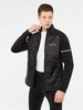 Мужской тренировочный лыжный костюм Moax Tauri Stretch Fit Softshell черный - 4