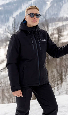 Мужская горнолыжная куртка Nordski Lavin 2.0 black