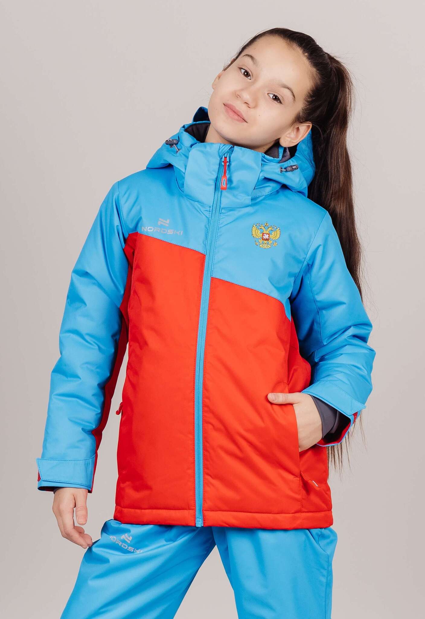 Зимний прогулочный костюм Nordski Jr. National Active для девочек - 2