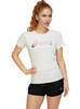 Asics Silver Top Nagare футболка для бега женская белая - 1