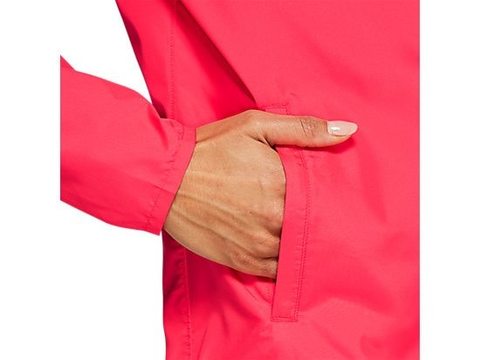 Asics Silver Jacket куртка для бега женская розовая