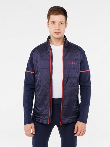 Мужская тренировочная беговая куртка Moax Tauri Stretch Fit чернильно-синяя