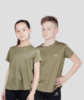Детская спортивная футболка Nordski Jr Run olive - 1